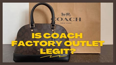 is coach outlet legit website.